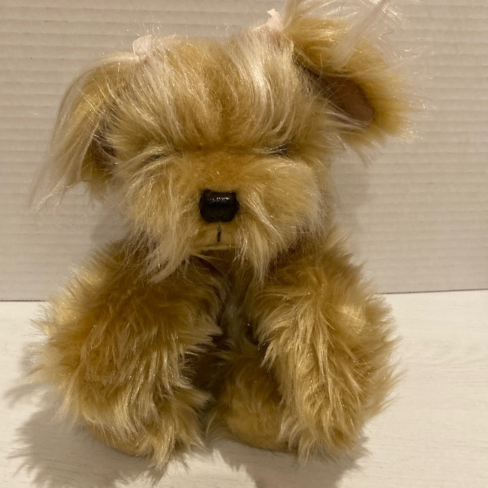 Russ Sparkle Yorkshire Terrier Dog Plush Stuffed Animal Gilda Worldwide Club 8”